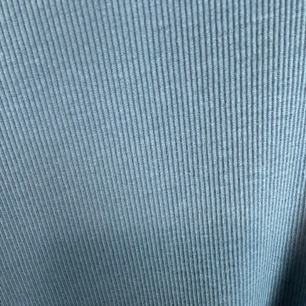 Madewell Women's Sleeveless Ribbed Tank Top Blue Size M - Picture 7 of 8
